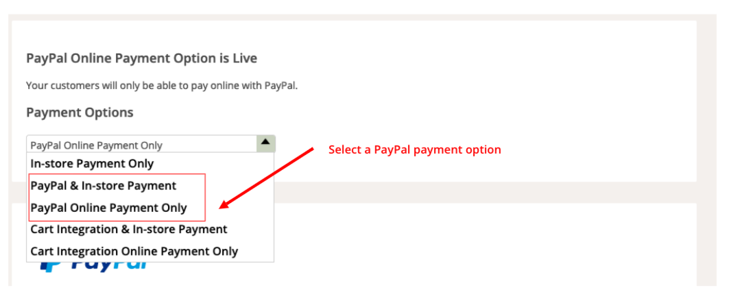 IQ PayPal Payment Option