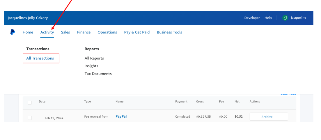 All Transactions